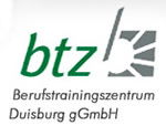 Logo des Berufstrainingszentrums Duisburg